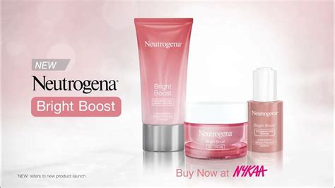 Smoother Brighter And Even Tone Neutrogena Bright Boost® Youtube