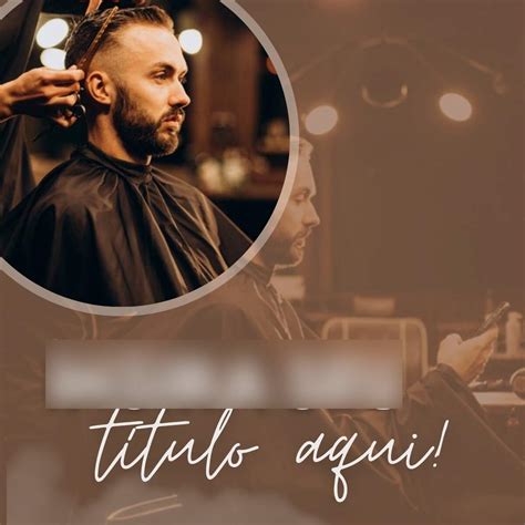 Pack Canva Barbearia Barbeiro Templates Edit Vel Artes