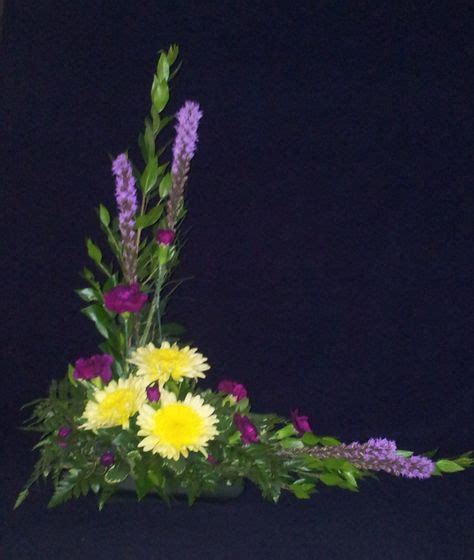 L Shaped Flower Arrangements