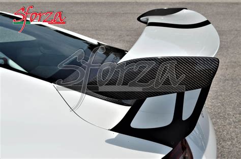 Best Exhaust Sforza Porsche 911 991 1 GT3 RS Carbon Rear Wing End