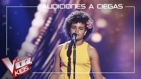 Alicia Cañas canta If I ain t got you Audiciones a ciegas La Voz