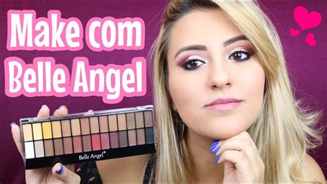 Make Glamour Paleta De Sombras Belle Angel YouTube