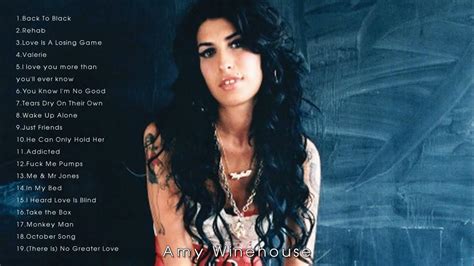 The Very Best Of Amy Winehouse Full Album Youtube