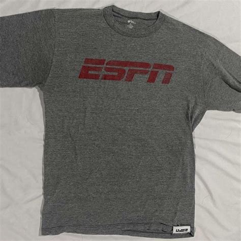 Shirts Large Grey Espn T Shirt Poshmark