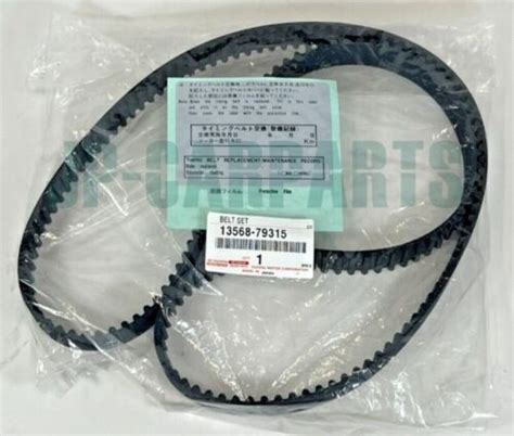 Genuine Toyota Timing Belt 13568 79315 Rav4 Celica Caldina For 3sge 3sgte 177y25 Ebay