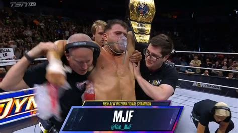 AEW Dynamite 250 MJF Nouveau Champion International Catch Newz