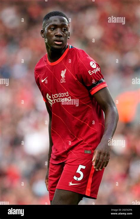 Liverpools Ibrahima Konate During The Pre Season Friendly Match At