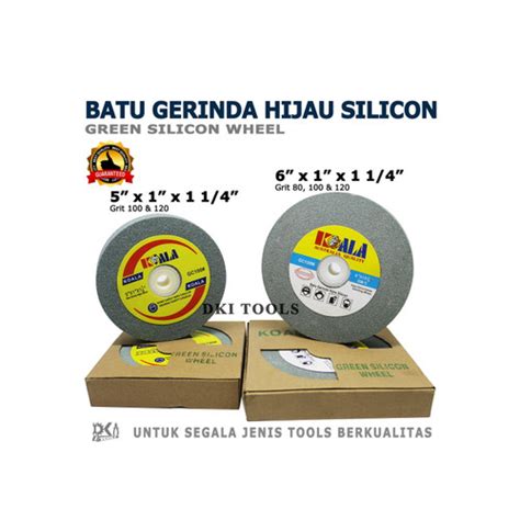 Jual Mata Batu Poles Gerinda Duduk Hijau GC 5 Dan 6 Inch Asah Pisau