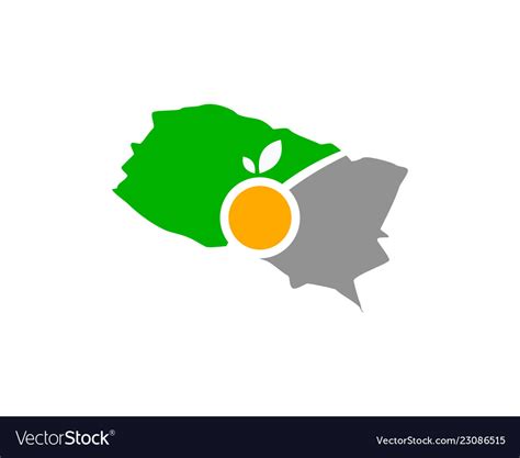 Orange county california map Royalty Free Vector Image