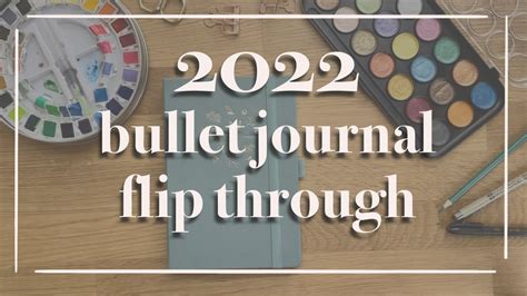 Journal Flip Through Bullet Journal Youtube