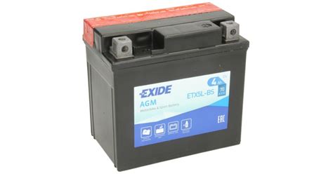 Bike Exide ETX5L BS 5Ah 12V MAKS POWER