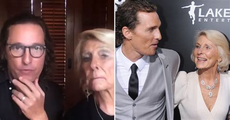 Matthew McConaughey and his mother, Mary, address 'rough patch' in ...