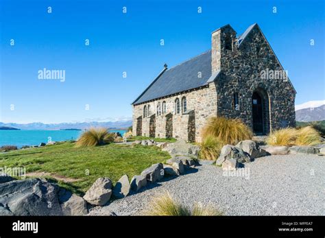 church of the good shepherd lake tekapo new zealand mackenzie district south island nz TEKAPO ...