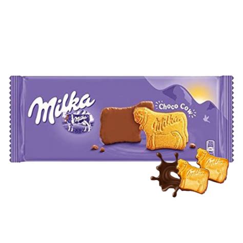 Milka Chocomoo 120g Biscoito De Chocolate Ao Leite Alpino Saui Doces