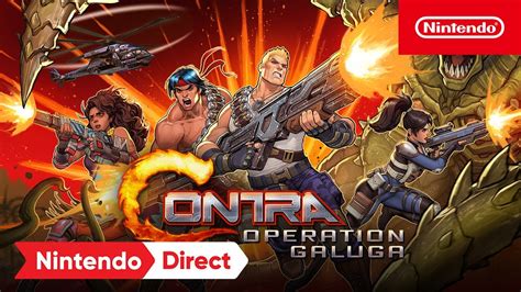 Contra Operation Galuga What Kind Of Game Is It Trailer System