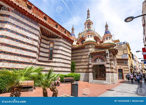 Parish Church Of Sant Roma Lloret De Mar Spain Editorial Stock Photo