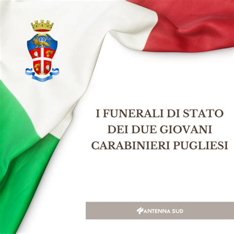 Speciale Mattina Sud I Funerali Di Stato Dei Due Carabinieri Pugliesi