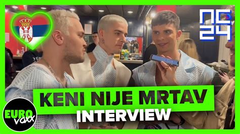 KENI NIJE MRTAV DIJAMANTI INTERVIEW Pesma Za Evroviziju 24