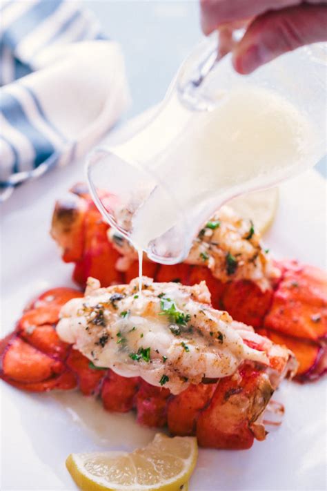 Garlic Butter Broiled Lobster Tails The Food Cafe