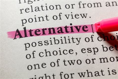 definition  alternative stock image image  alternative