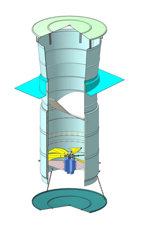 Вытяжные вентиляционные шахты CFE и RC-710 для коровников купить в Москве