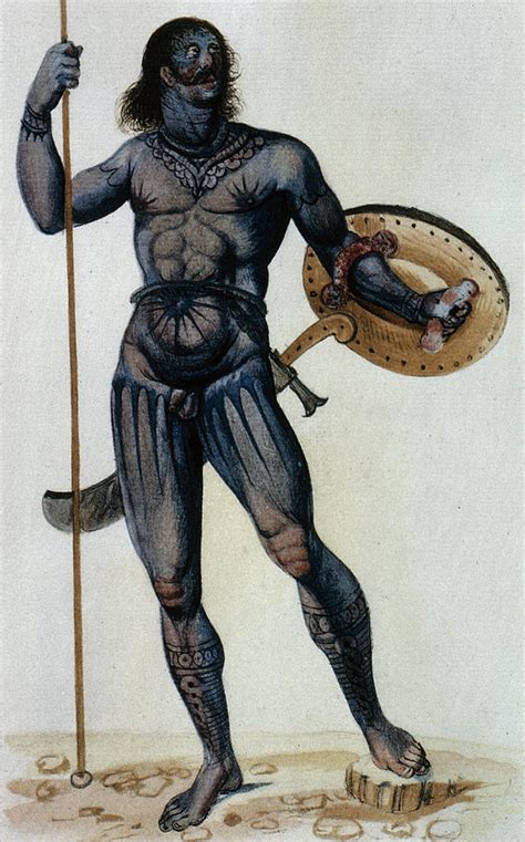 Pictish Man C1585 Painting By Granger Pixels