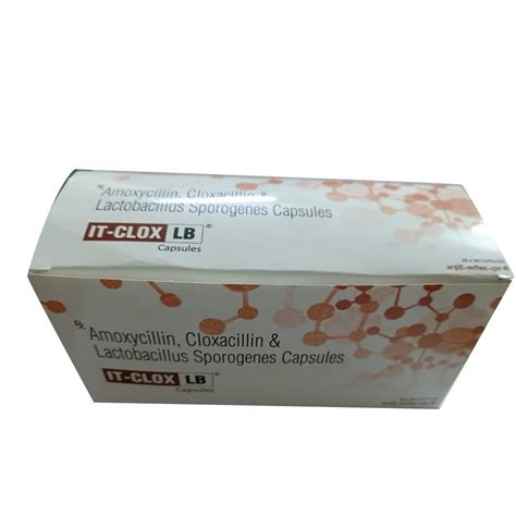 Amoxicillin Cloxacillin Lactobacillus Sporogenes Capsules Mg At Rs