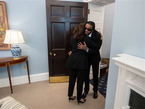 Quavo Meets With Vp Kamala Harris At White House Talks Gun Reform