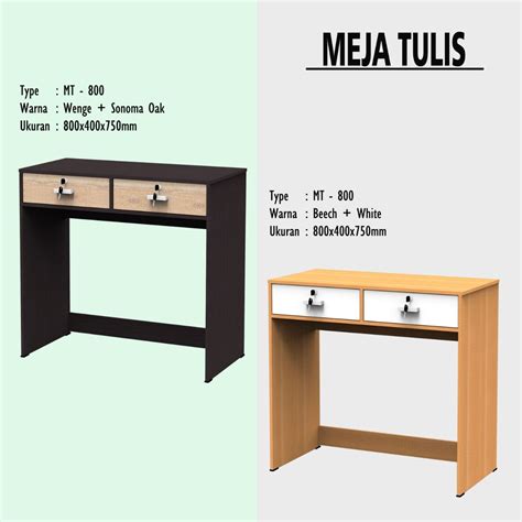 Meja Kios Meja Tulis Meja Kerja Kecil Minimalis Mt 80 Lazada Indonesia