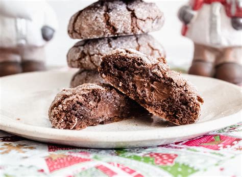 Galletas De Chocolate Rellenas Con Nutella Bake And Share