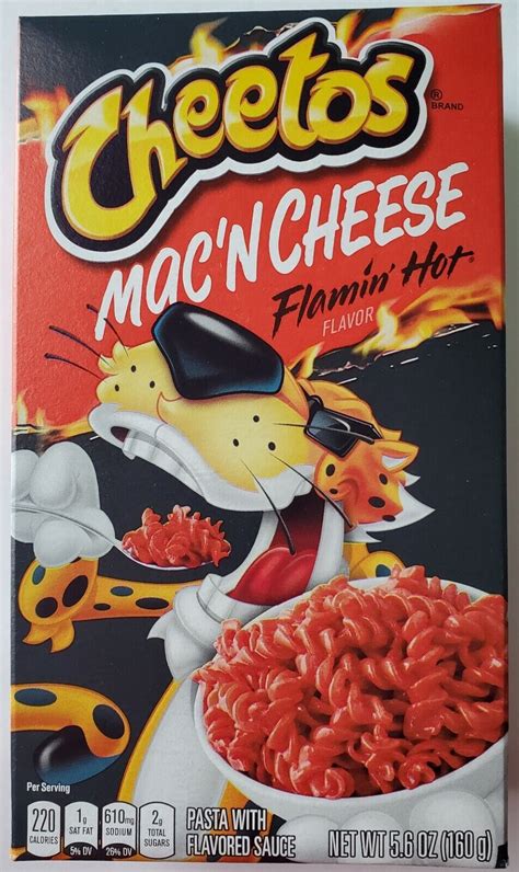 New Cheetos Mac N Cheese Flamin Hot Flavor 5 6 Oz Box Ebay