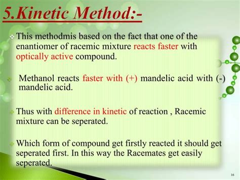 Resolution of racemic mixture hsb | PPT