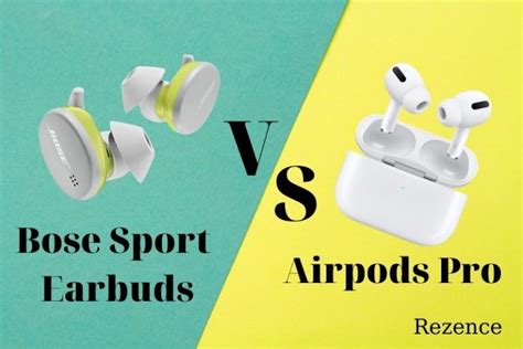 Bose Sport Earbuds Vs Airpods Pro? Which One Is Better In 2022 ...