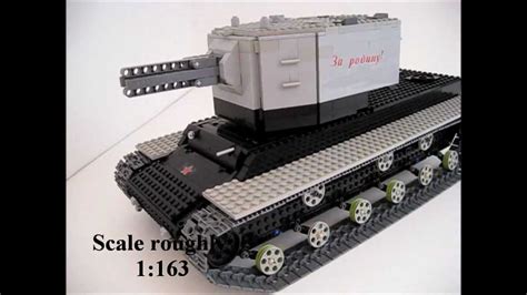 Lego Rc Tank Kv World Of Tanks Contest Youtube