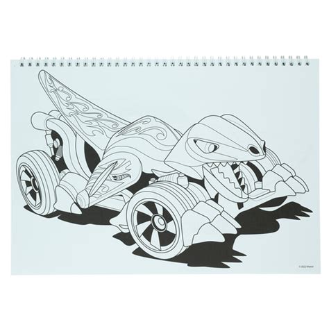 Μπλοκ Ζωγραφικής GIM X Hot Wheels A Φύλλων Public