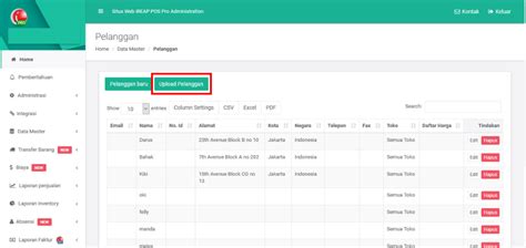 Cara Import Upload Master Data Pelanggan Dari File Csv Melalui Ireap