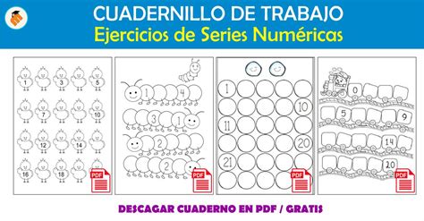 Cuadernillo De Series Num Ricas Para Preescolar Y Grado Primaria