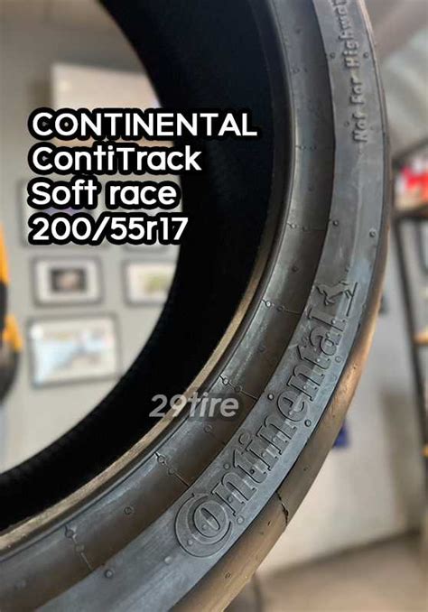 Sale ลดราคา ยาง Continental รุ่น Conti Track Soft Race ขนาด 200