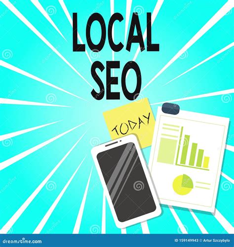 Word Writing Text Local Seo. Business Concept for Helps Businesses