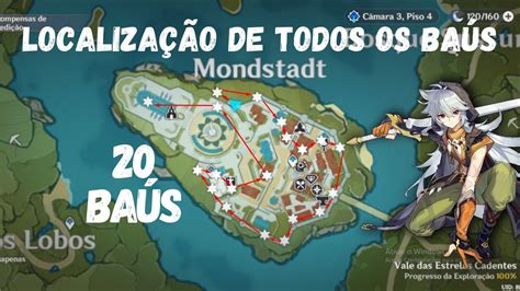 Genshin Impact Todos Os Baús Da Cidade De Mondstadt Parte 1 Youtube