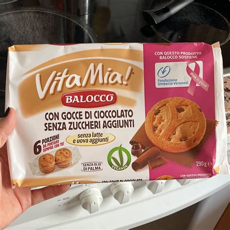 VitaMia Balocco Con Gocce Di Cioccolato Senza Zuccheri Aggiunti Review