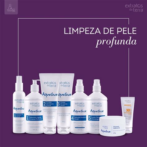 Kit Limpeza De Pele Profunda Aquaface Extratos Da Terra Shopee Brasil