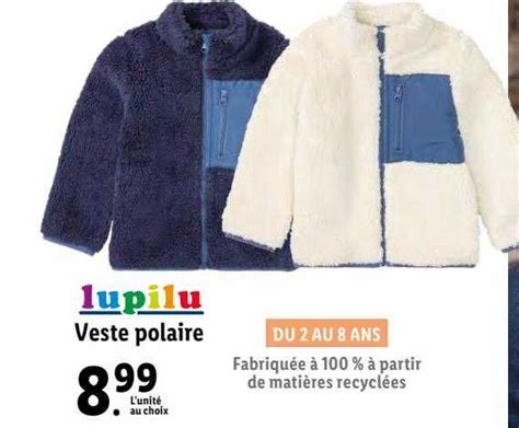 Promo Veste Polaire Lupilu Chez Lidl ICatalogue Fr