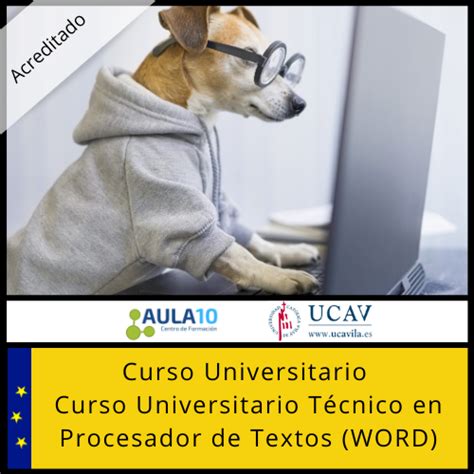 Curso De Word Online Certificado Universitario Aula10 Formación