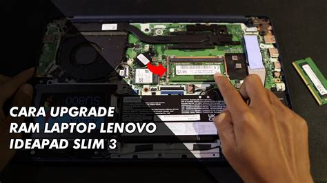 Cara Upgrade RAM Laptop Lenovo Ideapad Slim 3 YouTube