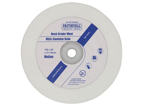 Norton White Aluminum Oxide Grinding Wheel 53 Off