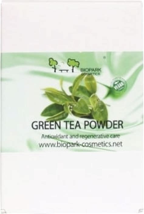 Biopark Cosmetics Green Tea Powder G Ecco Verde Onlineshop