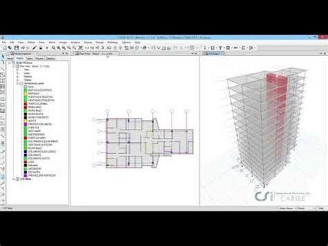 Importar Desde Autocad A Etabs Una Planta Parte Youtube