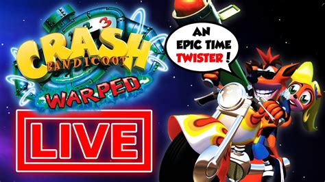 An Epic Time Twister Crash Bandicoot Warped Playthrough Ps