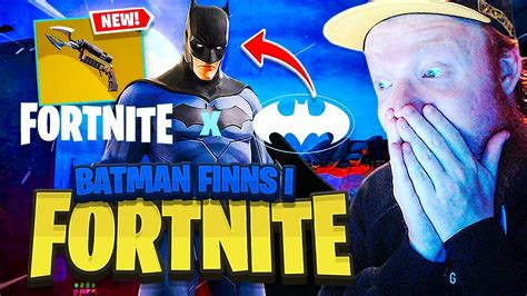 BATMAN FINNS I FORTNITE NYA ITEMS NY STAD SJUKT UPDATE YouTube